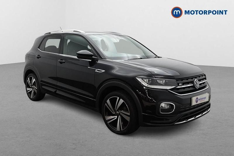 Black Used 2023 VW T-Cross R-line SUV | £18,149 (Fair price) - Image 1/4