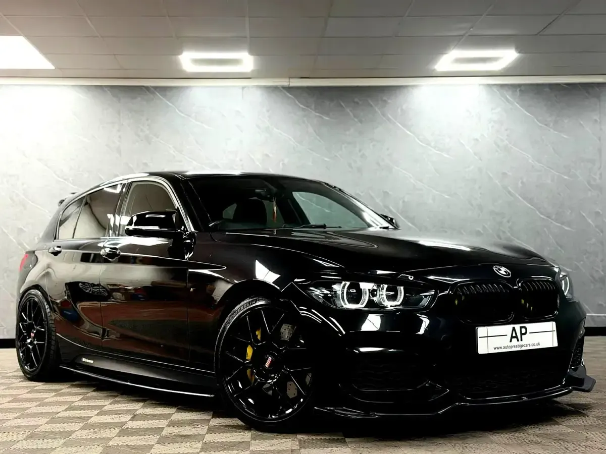 Used BMW M140 M Sport 465 HP (342 kW) 2017 Black Hatchback
