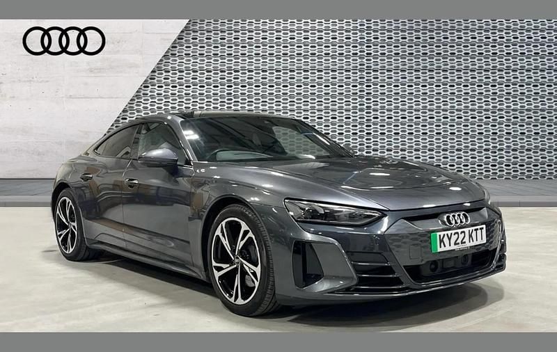Grey Used 2022 Audi e-tron GT quattro Comfort Sedan | £37,426 (Fair price) - Image 1/4