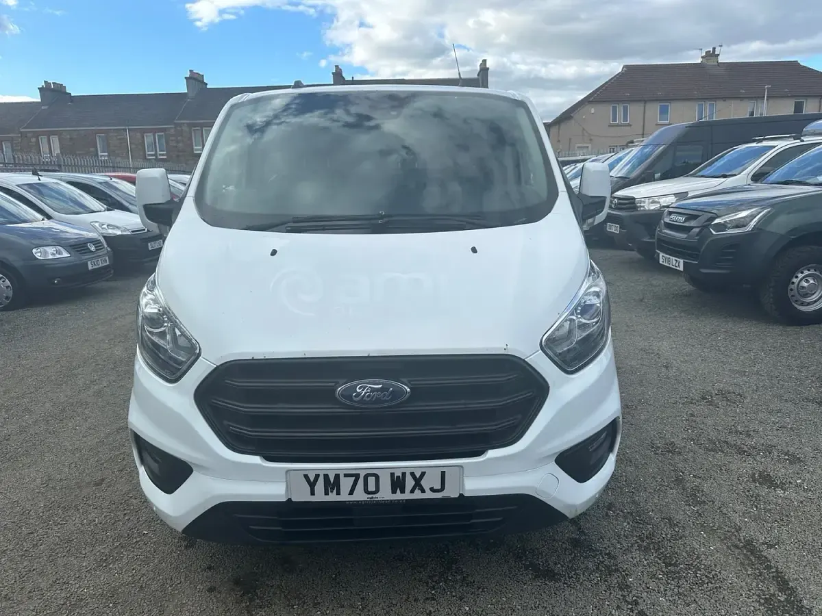 Used Ford Transit Custom Trend 105 HP (77 kW) 2021 White Van
