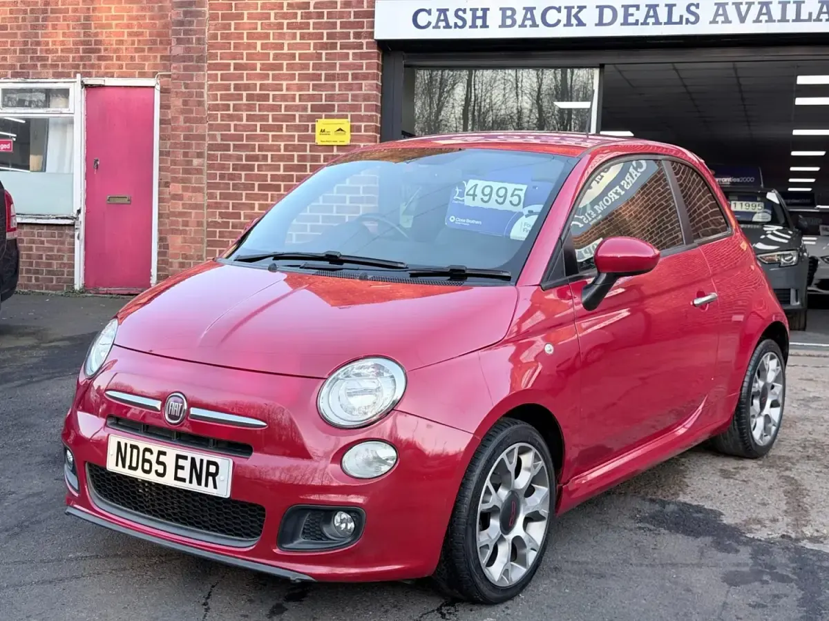 Occasion Fiat 500 S 69 ch (50 kW) 2015 Rouge Citadine