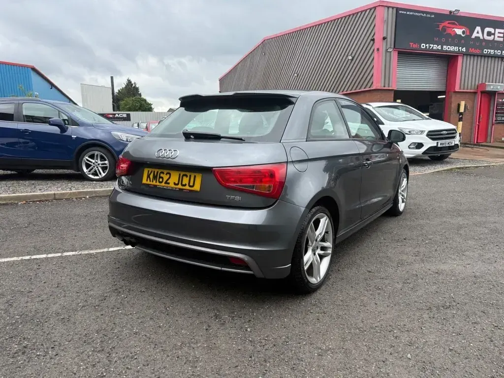 Used Audi A1 S-Line 122 HP (89 kW) 2012 Grey Hatchback