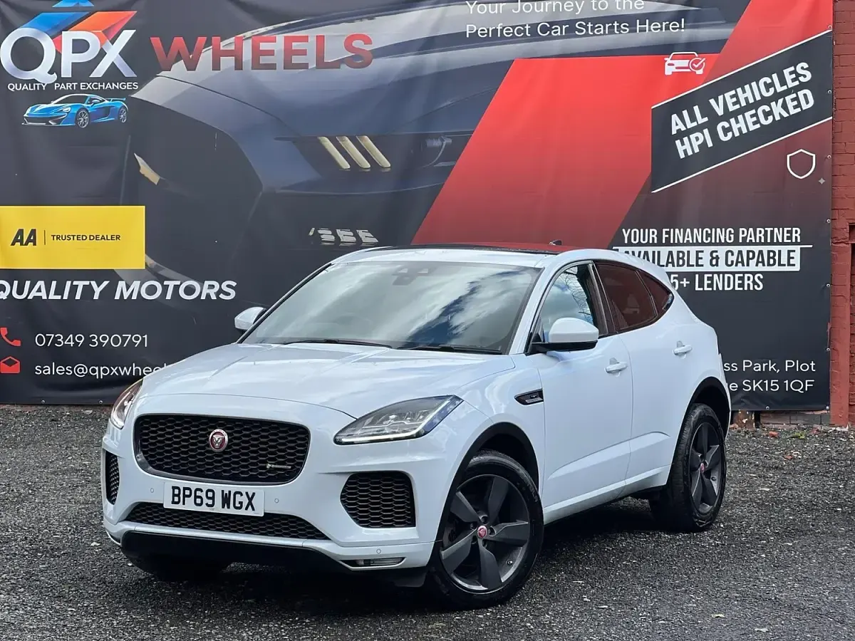 Used Jaguar E-Pace Chequered Flag 180 HP (132 kW) 2020 White SUV