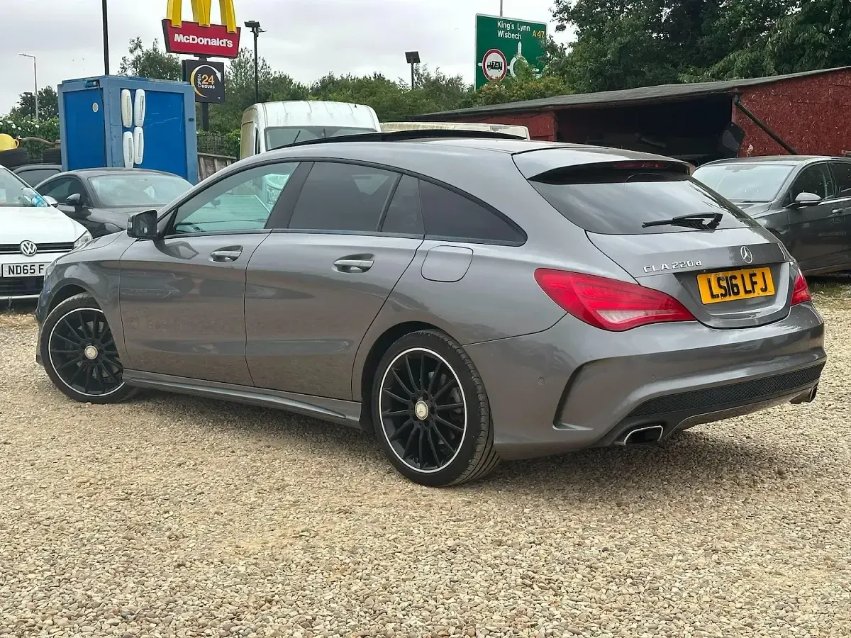 Used Mercedes CLA220 Shooting Brake AMG 177 HP (130 kW) 2016 Grey Estate