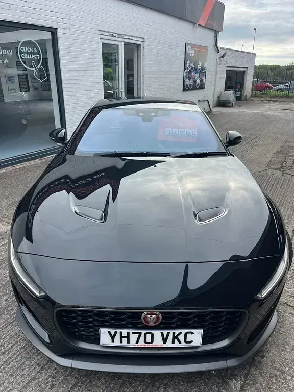 Used Jaguar F-Type First Edition 295 HP (216 kW) 2020 Black Coupe