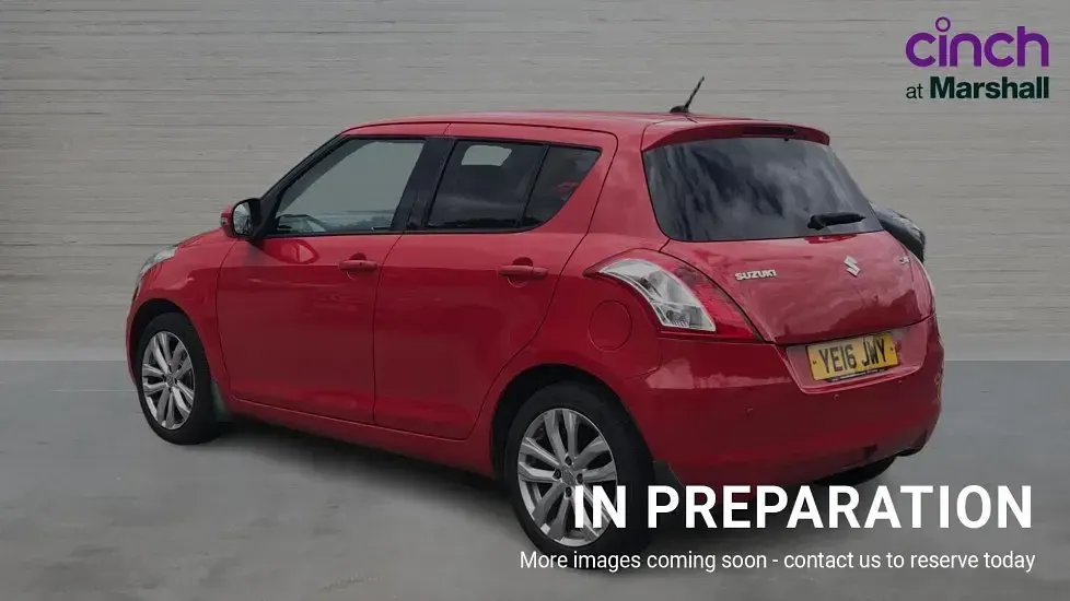 Used Suzuki Swift SZ4 94 HP (69 kW) 2016 Red Hatchback