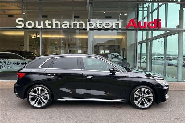 Used Audi A3 S-Line 148 HP (108 kW) 2025 Black Hatchback