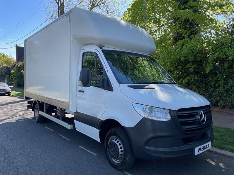 Begagnad Mercedes Sprinter 2020 Vit Van