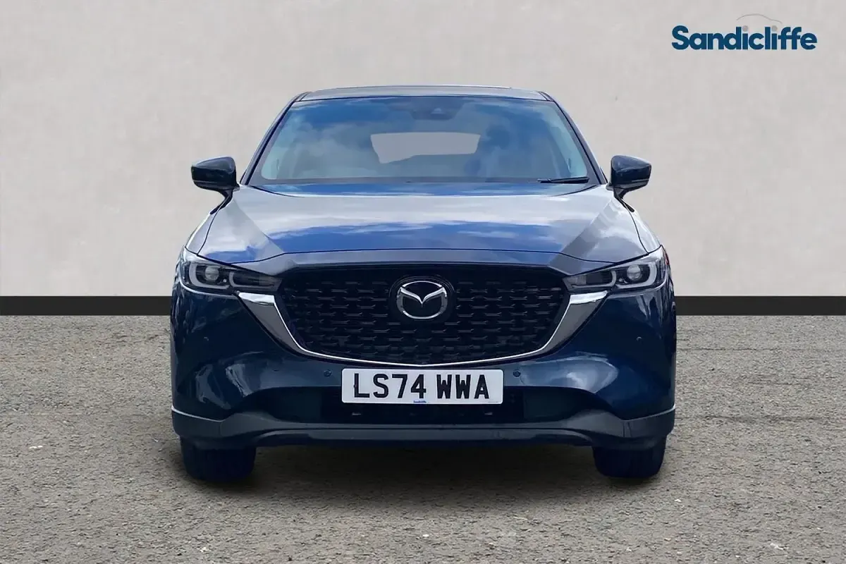 Begagnad Mazda CX-5 Exclusive-Line 165 HK (121 kW) 2023 Blå SUV