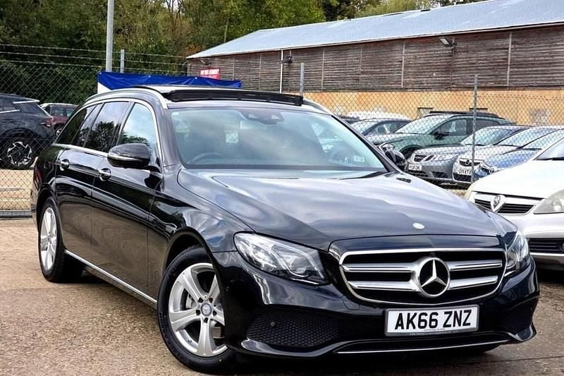 Black Used 2016 Mercedes E220 Premium Plus Estate | £13,990 (Fair price) - Image 1/1
