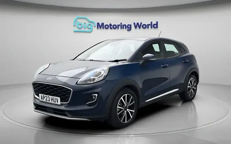 Used Ford Puma Titanium 125 HP (91 kW) 2023 Blue SUV