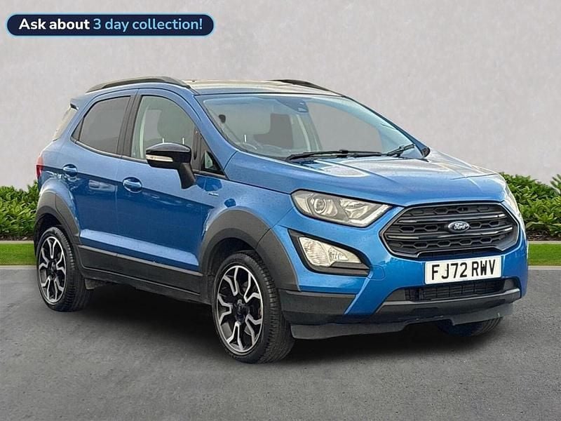 Blue Used 2022 Ford Ecosport Active SUV | £12,721 (Fair price) - Image 1/4