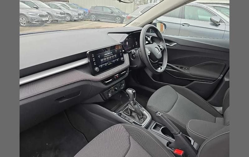 Used Skoda Fabia Colour Edition 113 HP (83 kW) 2024 Race blue metallic black magic pearl effect Hatchback