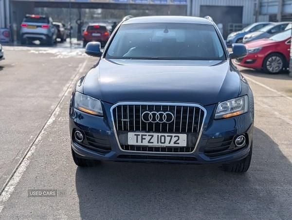 Used Audi Q5 150 HP (110 kW) 2014 Blue SUV