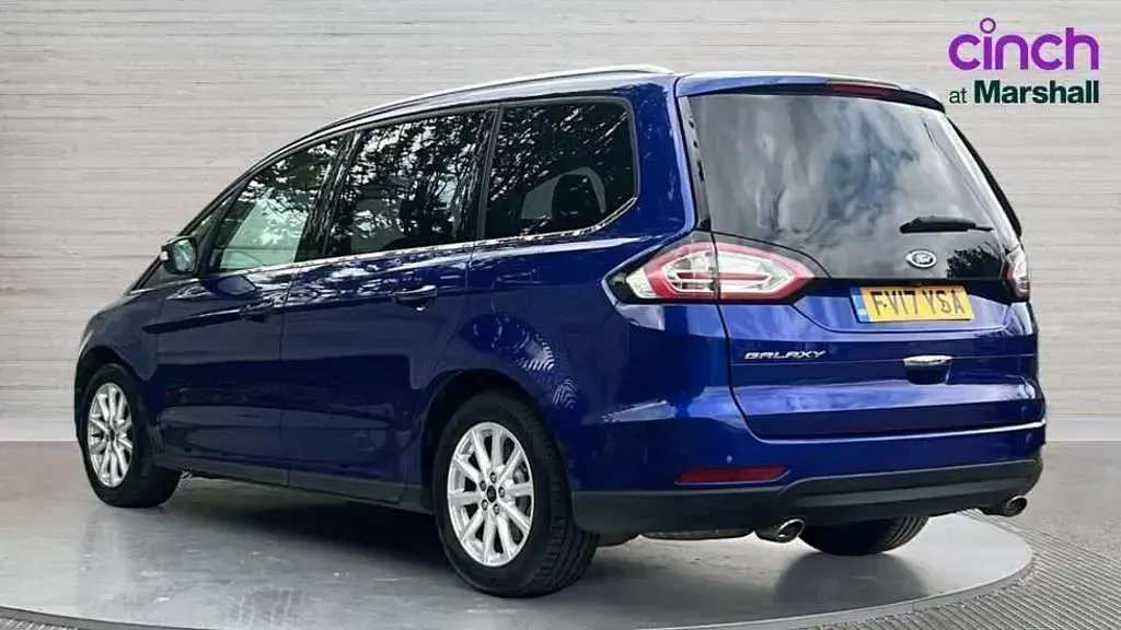 Used Ford Galaxy Titanium X 150 HP (110 kW) 2017 Blue MPV