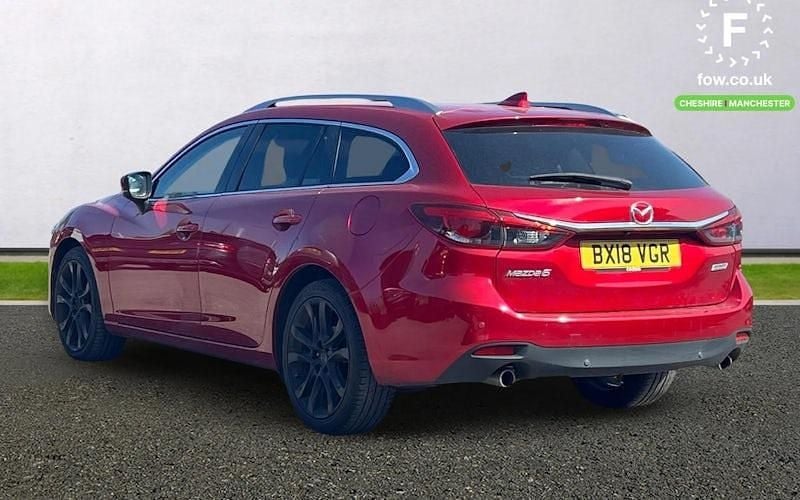 Usado Mazda 6 Inclusive 175 HP (128 kW) 2018 Vermelho Carrinha