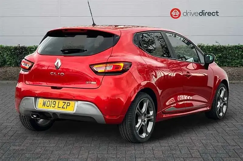 Used Renault Clio GT-Line 90 HP (66 kW) 2019 Red Hatchback