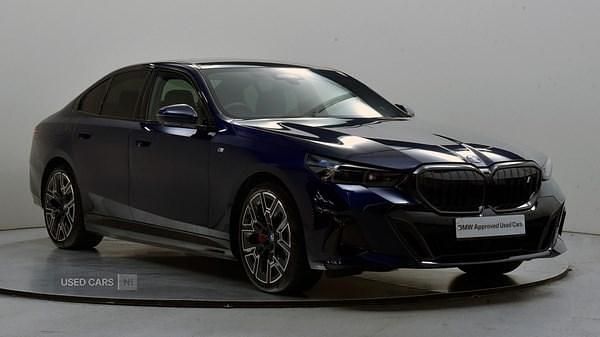 Blue Used 2025 BMW i5 M Sport Sedan | £56,995 - Image 1/4