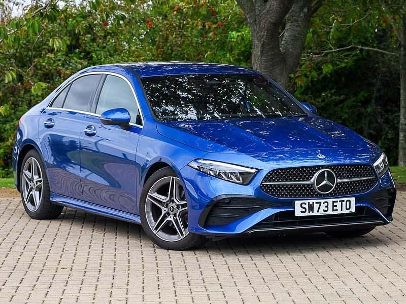 Blue Used 2023 Mercedes A200 Executive Sedan | £26,498 (Expensive) - Image 1/4