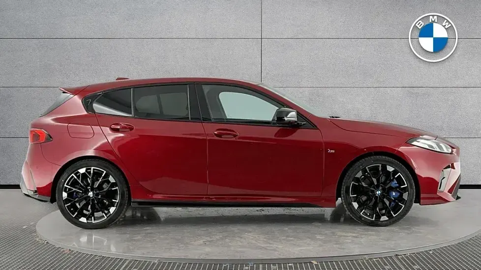 Used BMW M135 Shadowline 296 HP (217 kW) 2025 Red Hatchback