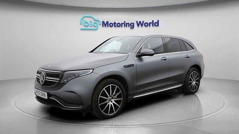 Used Mercedes EQC400 AMG line 300 kW (408 HP) 2022 Grey SUV