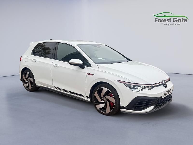 Used VW Golf VII GTI Clubsport 300 HP (220 kW) 2021 White Hatchback
