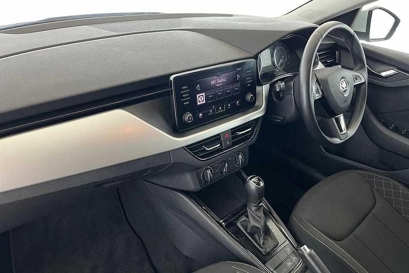 Used Skoda Scala SE 150 HP (110 kW) 2019 Moon white metallic Hatchback