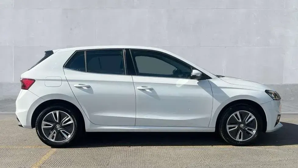 Used Skoda Fabia SE L 110 HP (80 kW) 2023 White Hatchback
