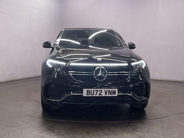 Used Mercedes EQC400 AMG line 300 kW (408 HP) 2022 Black SUV