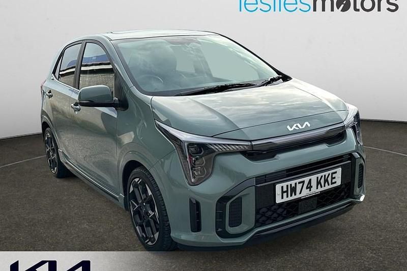 Used Kia Picanto GT-Line S 79 HP (58 kW) 2024 Green Hatchback