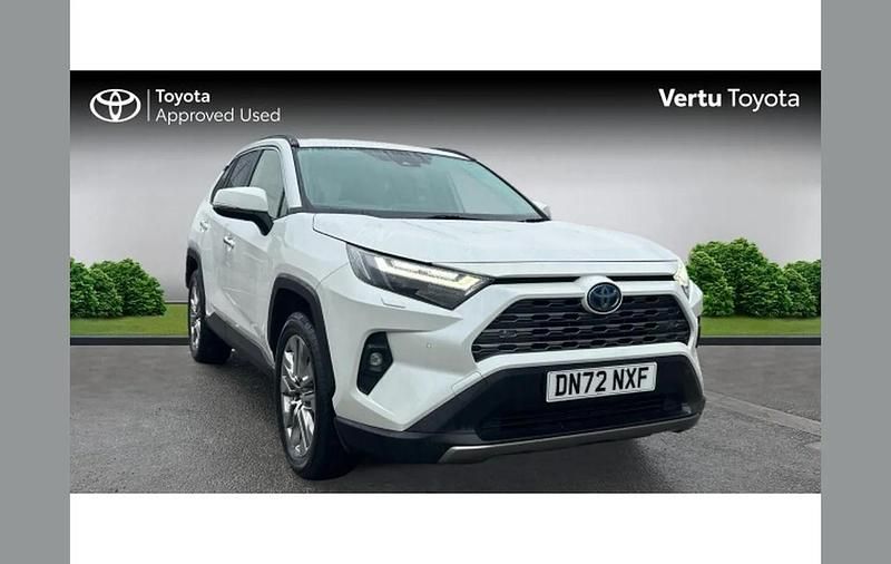 White Used 2022 Toyota RAV4 Hybrid SUV | £26,250 (Good price) - Image 1/4