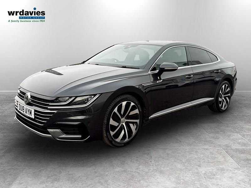 Used VW Arteon R-line 150 HP (110 kW) 2018 Grey metallic Hatchback