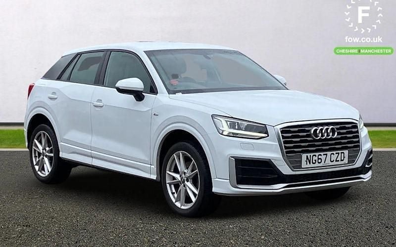 White Used 2018 Audi Q2 S-Line SUV | £15,299 (Fair price) - Image 1/3