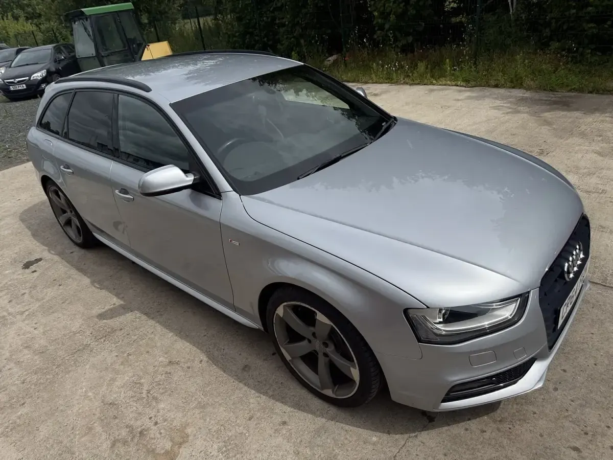 Used Audi A4 Black Edition 150 HP (110 kW) 2014 Silver Estate