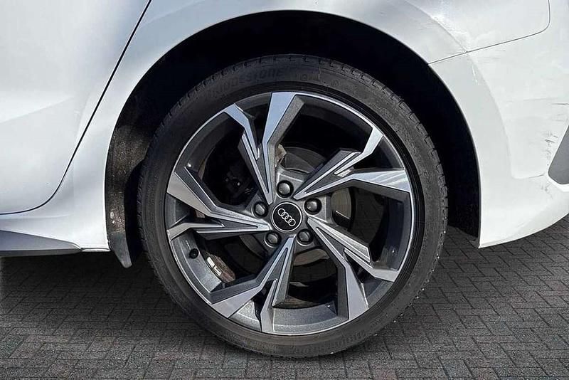 Used Audi A3 S-Line 110 HP (80 kW) 2023 White Sedan