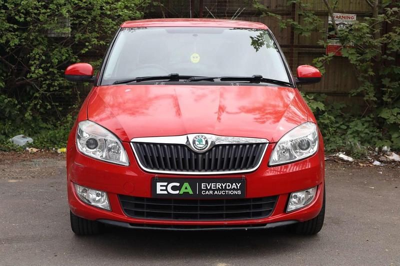 Used Skoda Fabia Elegance 2011 Red Hatchback