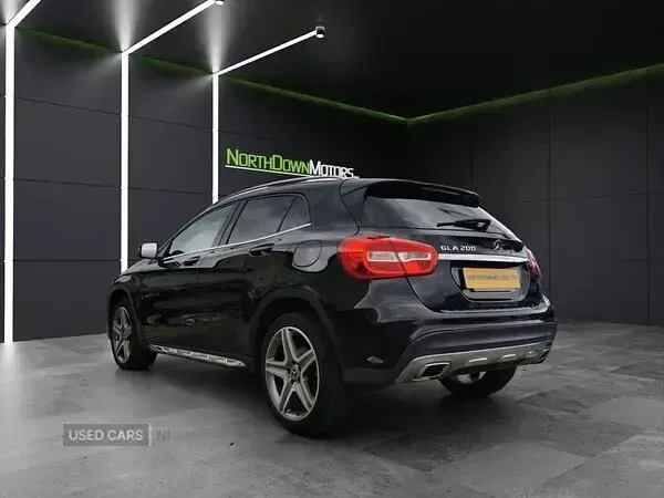 Used Mercedes GLA200 AMG line 156 HP (114 kW) 2018 Black SUV