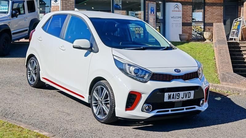 Used Kia Picanto GT-Line 2019 White Hatchback