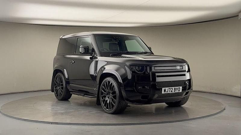 Santorini black Used 2022 Land Rover Defender S SUV | £69,650 (Good price) - Image 1/4