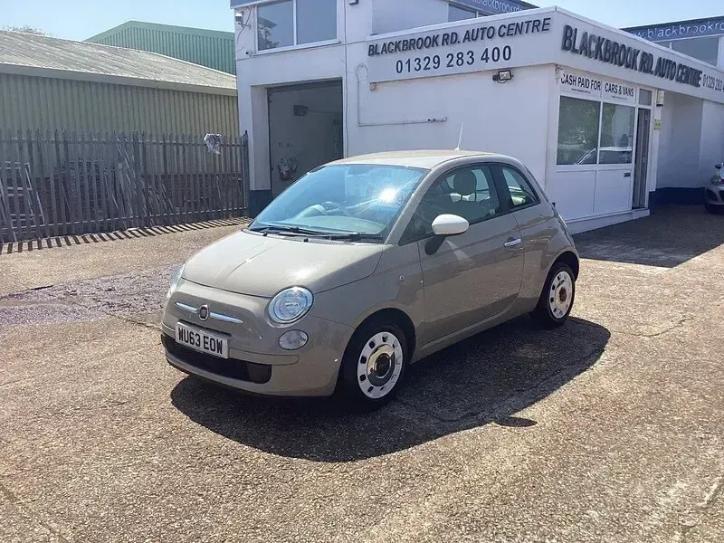 Used Fiat 500 S 69 HP (50 kW) 2013 Beige Hatchback