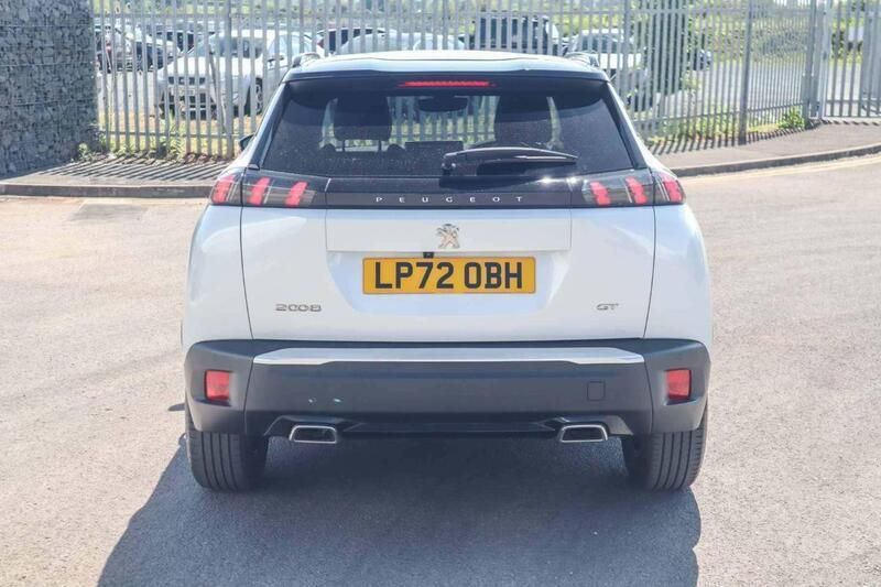 White Used 2023 Peugeot 2008 GT SUV | £18,545 (Good price) - Image 1/4