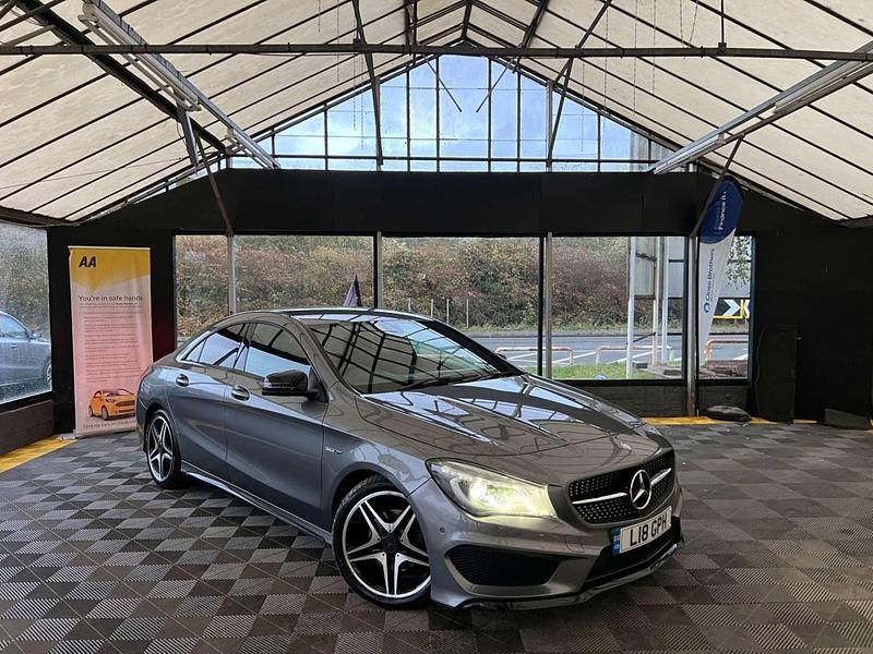 Grey Used 2014 Mercedes CLA180 AMG Sedan | £12,195 (Fair price) - Image 1/3