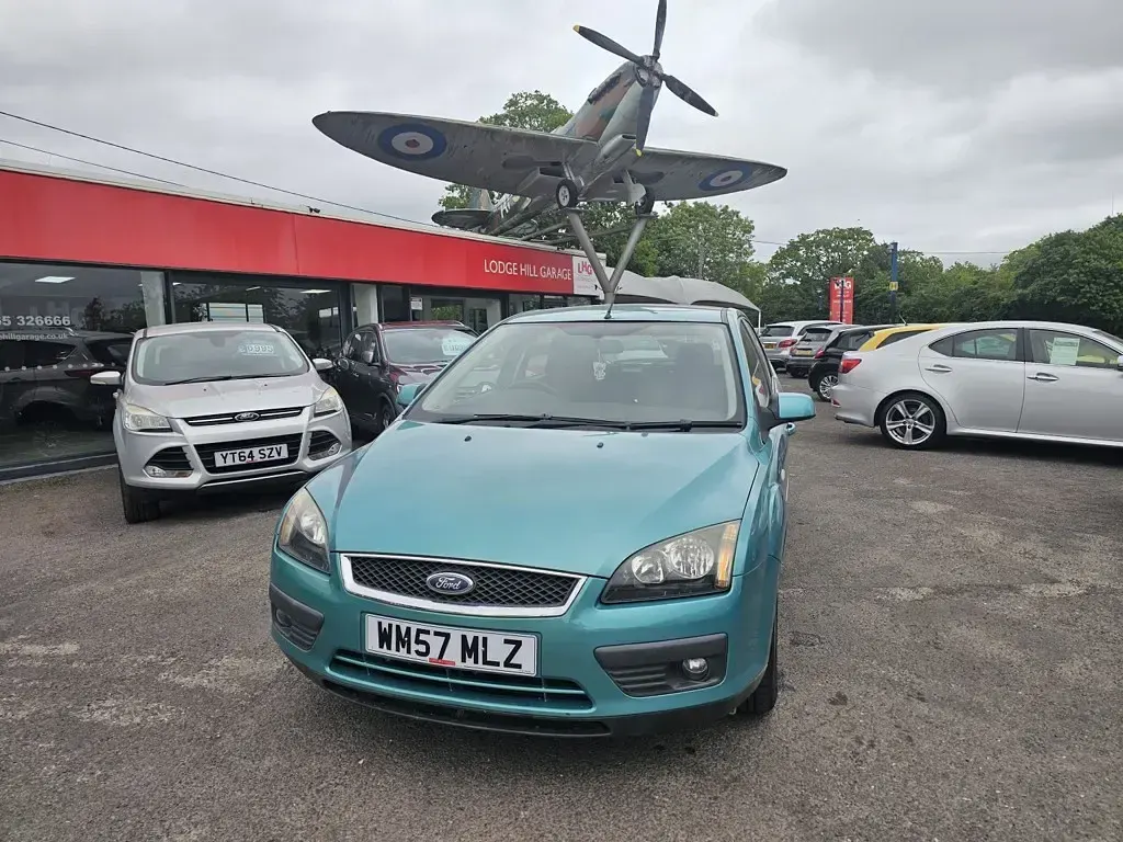 Used Ford Focus Zetec 2008 Green Hatchback
