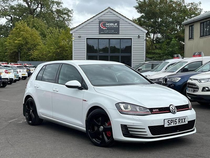 White Used 2015 VW Golf VII GTI Hatchback | £12,190 (Fair price) - Image 1/4