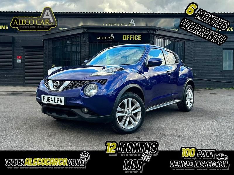 Blue Used 2014 Nissan Juke Acenta Premium SUV | £4,795 (Fair price) - Image 1/4