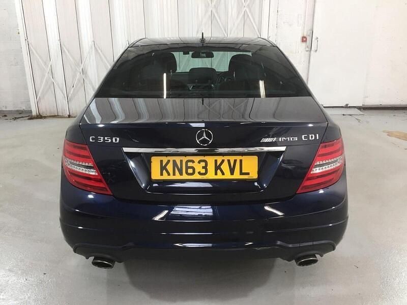 Used Mercedes C350 AMG 2013 Blue Sedan