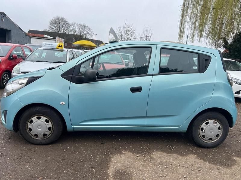 Used Chevrolet Spark 2012 Blue Hatchback