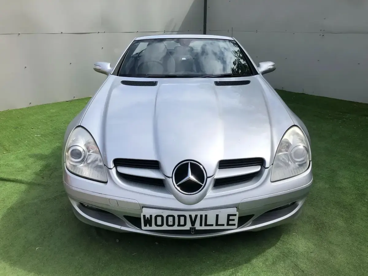 Used Mercedes SLK200 163 HP (119 kW) 2005 Silver Cabriolet