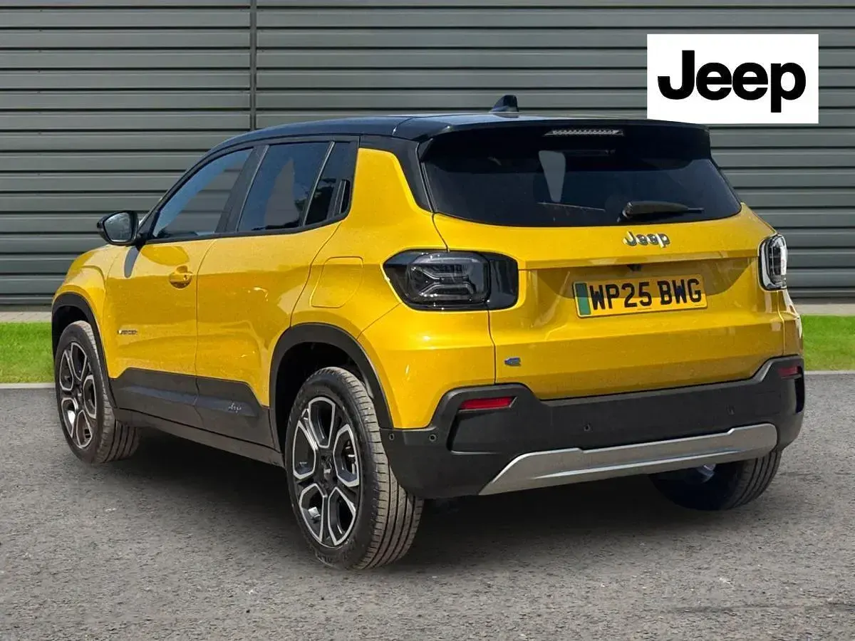 Used Jeep Avenger Summit 114 kW (156 HP) 2025 Yellow/black SUV