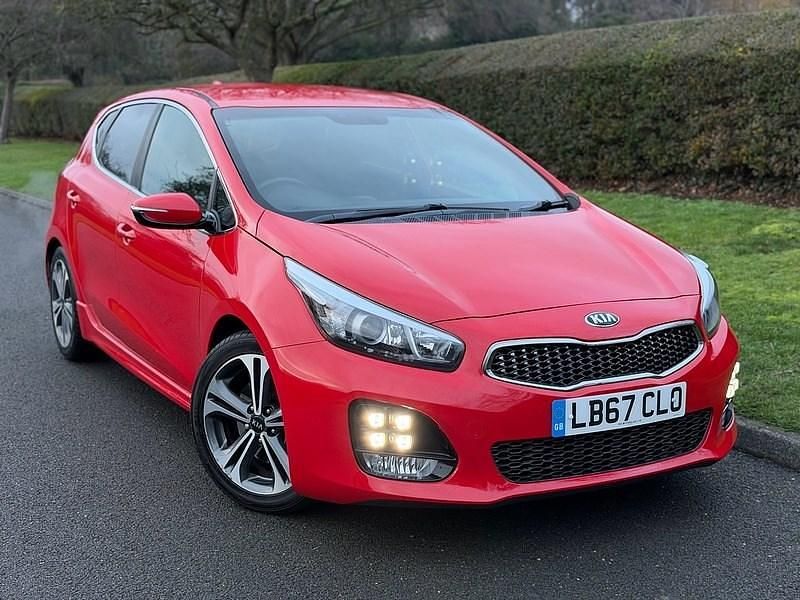 Red Used 2018 Kia Ceed GT-Line Hatchback | £7,290 (Good price) - Image 1/4